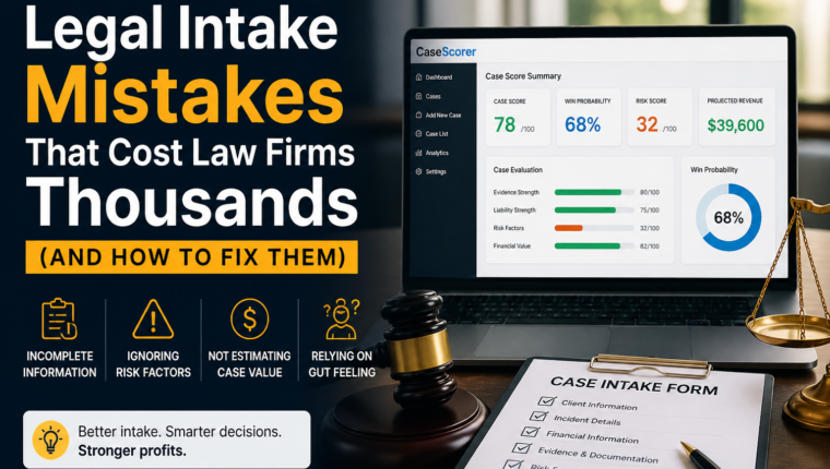 Legal Intake Mistakes That Cost Law Firms Thousands